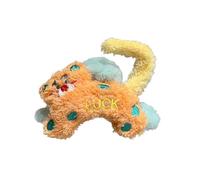 SkyPOOU Fermaglio per capelli creativo a forma di gatto, per donne e ragazze, aggiunge fascino a qualsiasi outfit con tessuto pratico e confortevole. Rossore arancione