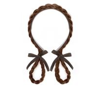 SkyPOOU Graziosi cerchietti per capelli con orecchie da coniglietto, alla moda, comodi cerchietti per capelli da donna, colore marrone, circa 1,8 cm