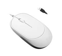 SkyPOOU Industrials USB PS2s Compatibile Protezioni elettrostatiche Riduzione del rumore Clic Accessori per computer ergonomici Plug and Play Silenti