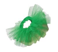 SkyPOOU Strati Tulle Faux Collare Staccabile Increspato Collo Ruff Per Abiti Da Sera Rinascimenti Vittoriano Halloween Clown Choker Mesh Faux Collar Scialle, Verde, Taglia unica