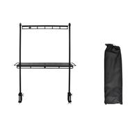 SkyPOOU Tavolo Da Viaggio Rack Multistrato Barbecue Stoviglie Rack Per Campeggio Spiaggia Viaggio Tavolo Amichevole