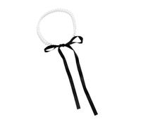 SkyPOOU Vecchia catena elegante del collare della curva con la catena lunga di intonazione della pietra simulata per le donne