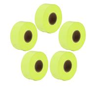 SKYPRO 5 rotoli di tessuto riflettente grigio giallo sicuro striscia di sicurezza cucire su nastro tessuto riflettente fai da te per abbigliamento 50mmx3m (2 "x 10')..