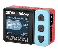 SKYRC B6neo Caricatore per modellismo 10 A Piombo, LiFePO, LiHV, LiIon, LiPo,