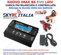 SKYRC IMAX B6 v2 o Build Power CARICABATTERIE VELOCE BATTERIE LIPO LITIO LIHV
