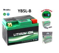 SKYRICH BATTERIA LITIO YB5L-B BATTERY LITHIUM PEUGEOT LUDIX 50 ELEGANCE 2004-11