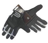 SKYRIDE 719950, Bicycle Gloves, Full Finger, with Gel Padding, Size: M, on Ventura Card Unisex Adulto, Grigio, Taglia Unica