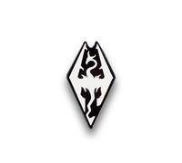 Skyrim Collectibles Skyrim Dragon Logo Spilla Smaltata Collettore Pin
