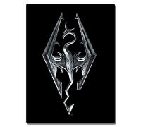 Skyrim Dragon Emblem 45" x 60" Fleece Throw Blanket