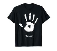 Skyrim We Know Dark Brotherhood Handprint Video Game Maglietta