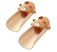 Skyroku Estensore per rubinetto per bambini con sensore di temperatura, silicone e polipropilene sicuro, si adatta alla maggior parte dei rubinetti da bagno e cucina, facile da installare, avviso di