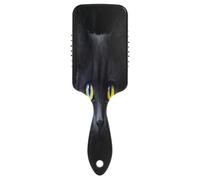 SKYSHU Black Cat Spazzola per capelli districante con cuscino d'aria, antistatica, senza dolore, per donne e uomini, spazzola massaggiante per cuoio capelluto con paletta liscia e morbida al tatto