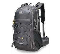 SKYSPER BOGDA 35 Zaino da trekking da 35 l, con ventilazione posteriore e sistema di idratazione, zaino da trekking in rete traspirante 3D Air Mesh, poliestere, campeggio, attività all'aperto,