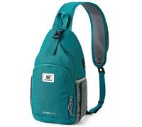 SKYSPER Zaino Monospalla Multifimzioni Borsa a Tracolla Impermeabile con Porta USB per Uomo Donna Casual Ciclismo Trekking Viaggio