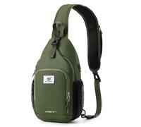 SKYSPER Zaino Monospalla Multifimzioni Borsa a Tracolla Impermeabile con Porta USB per Uomo Donna Casual Ciclismo Trekking Viaggio