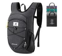 SKYSPER Zaino Pieghevole Leggero da 20L, Zaino da Escursione con Cinturino Pettorale Zaino Ripiegabile per viaggi Zainetto Piccolo per Uomo Donna