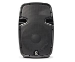 Skytec SPJ1000AD Cassa attiva amplificata diffusore (400 Watt, subwoofer da 20 CM, XLR, ABS, MIC IN)