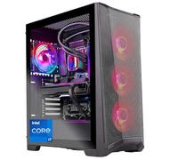 Skytech Chronos Gaming PC Desktop - Intel Core i7 13700K 3.4GHz NVIDIA RTX 4070 1TB NVME SSD, 32GB DDR5 RAM RGB, 750W Gold PSU, 360mm AIO, 11AC Wi-Fi, Windows 11 Home 64-bit, Nero