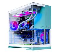 Skytech Gaming Aqua Desktop PC, Intel Ultra 9 285K 3,7 GHz (5,7 GHz Turbo), AMD RX 9070 XT 16 GB, SSD NVMe da 1 TB, RAM DDR5 da 32 GB 6000 RGB, 850 W Gold ATX 3 PSU, 360 mm ARGB AIO, Wi-Fi, Win 11