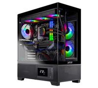 Skytech Gaming Azure 3 Plus Gaming PC, Intel i5 14400F 2.5GHz, NVIDIA RTX 5070 12GB, 1TB Gen4 NVMe SSD, 16GB DDR5 RAM 6000, 850W Gold ATX 3 PSU, 360 ARGB AIO, Wi-Fi, Win 11, Desktop