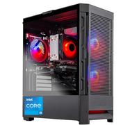 Skytech Gaming Blaze4 Mini PC da gioco, Intel i5 14400F 2,5 GHz, NVIDIA RTX 5060, SSD NVMe da 1 TB, RAM 32 GB DDR4 3200, alimentatore Gold da 650 W, Wi-Fi, Win 11, desktop