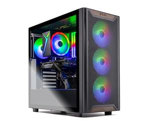 Skytech Gaming Chronos 3 Desktop PC, Intel i5 14400F 2.5GHz (4.7GHz), AMD RX 9060XT 8GB, SSD NVMe 1TB, RAM DDR5 16GB 5200, 650W Gold PSU, Wi-Fi, Win 11