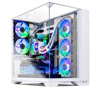 Skytech Gaming O11 Vision Desktop PC, Intel Ultra 9 285K 3.7 GHz (5.7 GHz), NVIDIA RTX 5070 Ti 16GB, Z890 Board, 1TB Gen4 NVMe SSD, 32GB DDR5 RAM 6000, 850W Gold ATX 3 PSU, 360 AIO, Wi-Fi, Win 11