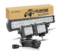 SKYWORLD Kit Barra Fari Led Fuoristrada, 20 Pollici 50 cm 126W
