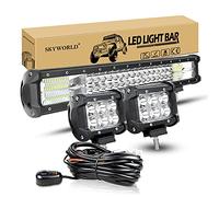 SKYWORLD Kit Barra Fari Led Fuoristrada, 20 Pollici 50 cm 288W