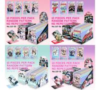 SKZ, STRAY.KID, FALLO, B-TS, ARIRANG, IL.LIT, BOMBA, NON PIÙ CARINO, NERO/ROSA, SCADENZA, Merch per fan Kpop, Nuovo album e canzoni, 10 pezzi casuali Photocard, Carta olografica, Carta di supporto all