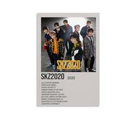 SKZ2020 by Stray Kids Poster Decorazione per la stanza Pittura Estetica Interni Tela Pittura a olio Star Movie Music Album Poster