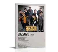 SKZ2020 by Stray Kids Poster Decorazione per la stanza Pittura Estetica Interni Tela Pittura a olio Star Movie Music Album Poster