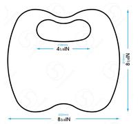 SL-B6 Universale Taglio Lampada Respiro Protezione Piccolo Sottile Acrilico