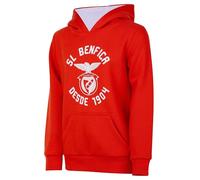 SL Benfica Felpa con cappuccio SLB collezione ufficiale, taglia bambino ragazzo 8 anni