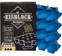 SL-Eisblock Blocco di ghiaccio per cassa di birra e altre bottiglie da 0,5 litri, made in Germany Geschenkverpackung