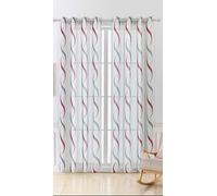 SL ROSY Tende per Finestra e Portafinestra interni soggiorno e camera (BORDO, 1x 140x280 cm（LXA）)