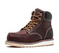 SL-Saint Impermeabile Acciaio/Morbido Moc Toe Classic Moda Stivali da Lavoro per Uomini, Costruzione Industriale Isolato Scarpe di Sicurezza…