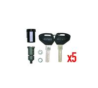 GIVI SL105 Kit Unificazione Chiavi Security Lock per 5 Valigie