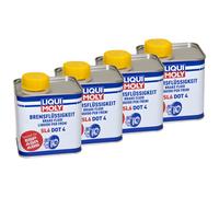 SL6 Liquido Freni LIQUI MOLY DOT4 4x 500 Ml Per MV Agusta Peugeot SFM Sachs