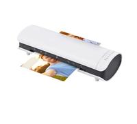 SL988 Set macchina plastificatrice A4 da tavolo, laminazione a caldo e a freddo, a 2 rulli con taglierina for carta, perforatrice arrotondatrice