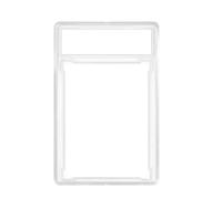 Slab Case Per Carte Classificate - Blocco per Mostrare le Carte,Sleeve Organizer Trasparente per Collezione e Esposizione con Archivio Protettivo