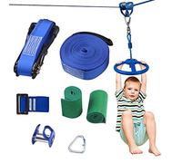 Slackline Set con puleggia 15 m Linea Slackline Pully Accessori per Ninja Parcours