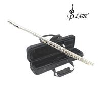 SLADE 16 fori aperti chiusi C Key strumento musicale professionale per concerti con flauto trasversale con guanti in tessuto per la pulizia della scatola