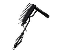 Slag Removal Hammer - Steel Chipping Tool With Coil Handle, Rust Cleaning Hammer For Metalworkers, Dual-End Design For Slag Breaking and Rust Scraping | Practical Welding Cleaner For Manufacturation,