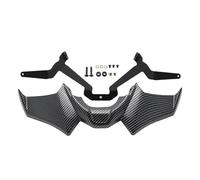 SLAHAJ Accessori per Motociclo Adatto per Yamaha MT-07 SP MT 07 2021 2022 2023 MT07 Spoiler Anteriori Sportivi per motociclette Deflettore aerodinamico Spoiler per Labbro(Carbon Fiber Look)