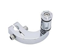 SLAHAJ Leva del cambio con punta e tallone adatta per Harley Davidson Softail Fat Boy Breakout FXBR Street Bob 114 Low Rider ST Pedale del cambio(A-Chrome)