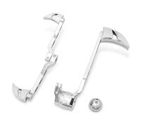 SLAHAJ Leve del cambio con leva del freno a lama, punta e tallone, adatte per Harley Touring, Bagger, Street, Glide, CVO, FLHXSE, Tri Glide Pedale del cambio(14-up Touring)