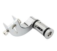 SLAHAJ Pedale leva cambio con punta e tallone per moto, adatto per Harley Softail Street Bob Fat Boy Breakout Low Rider ST Pedale del cambio(B Chrome)