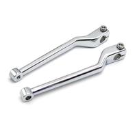 SLAHAJ Ricambi per moto Leva del cambio con punta e tallone SKULL adatta per Harley Davidson HD Touring Road King CROMATA Pedale del cambio(268-011-CD)