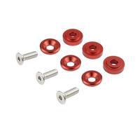 SLAHAJ Set Cavo Boccole della Base del Cambio Adatte per Civic Si/FN2 Adatte Solo per Type R FD2 MT di ottava Generazione Gear Wire(Red)